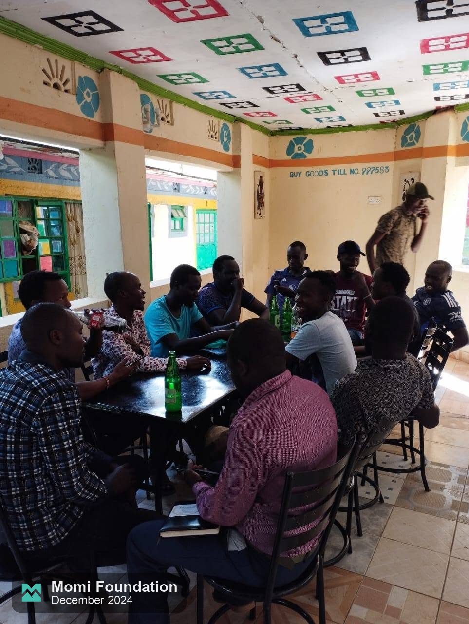 Organisers meeting to plan the Arror ward tournament